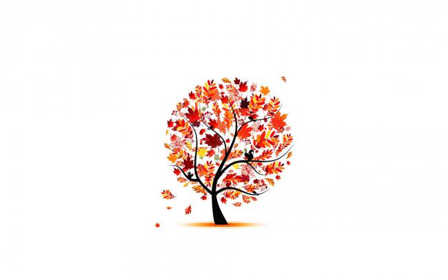 Minimalistic Green Tree Wallpapers HD \/ Desktop and Mobile Backgrounds