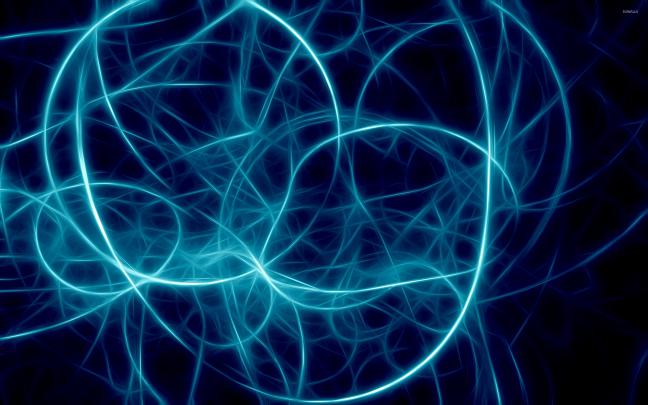 Neon curves wallpaper - Digital Art wallpapers - #43069