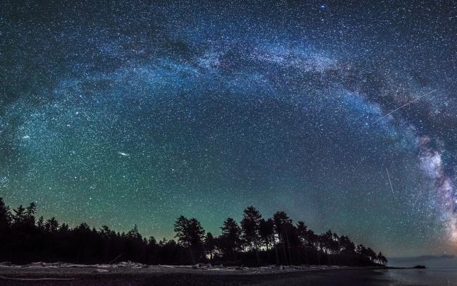 beautiful night sky - HD Desktop Wallpapers