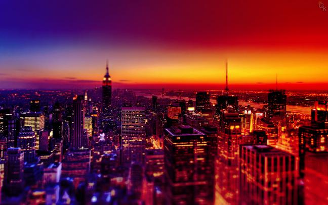 City Night Wallpaper \u00b7\u2460 