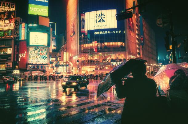 photography, Japan, Night, Shibuya Wallpapers HD \/ Desktop and Mobile 