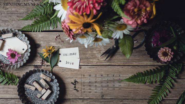 2019 Desktop \u0026 Device Calendars - minding my nest