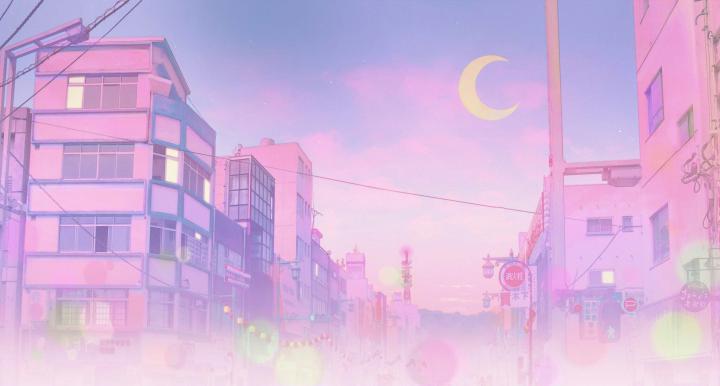Pink Anime Aesthetic Kawaii Desktop Wallpapers