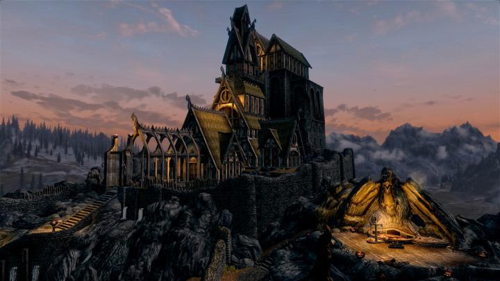 2560x1440 Skyrim Buildings 1440P Resolution HD 4k Wallpapers, Images 