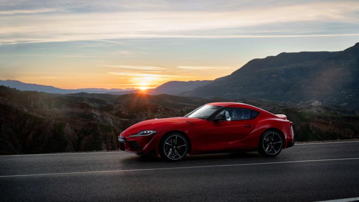 Download wallpaper: Toyota Supra A90 1920x1080