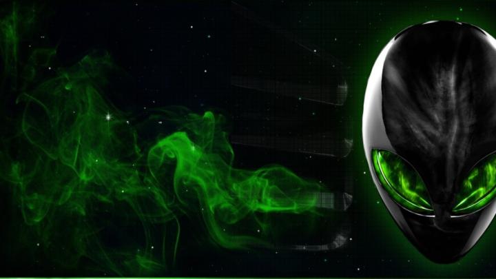 Free download green alienware digital art alien 1920x1080 wallpaper 