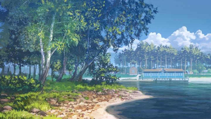 Anime Nature Wallpaper (77+ images)