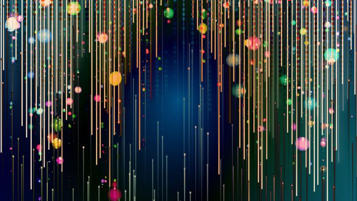 Desktop wallpaper abstract, lines, decorative, digital art, hd image 