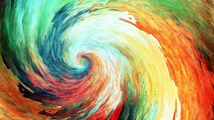 Free Abstract Art Wallpaper -