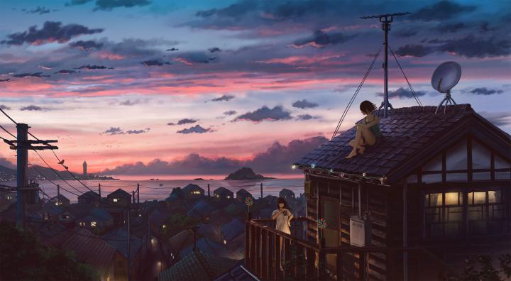 Aesthetic Anime Wallpaper Laptop - 2627x1447 - Download HD Wallpaper 