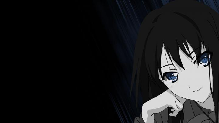 Aesthetic Anime Girl 1920x1080 Black Wallpapers