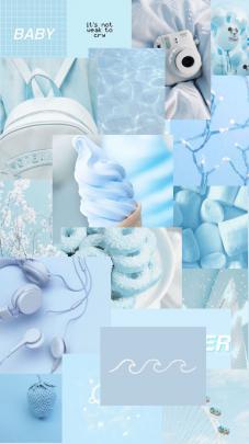 Cute Blue Aesthetic Wallpapers