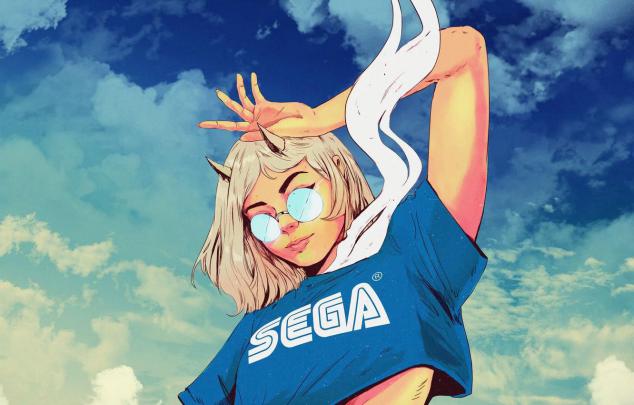 Sega Retro Anime Aesthetic Desktop Wallpapers \u2022 Wallpaper For You HD 