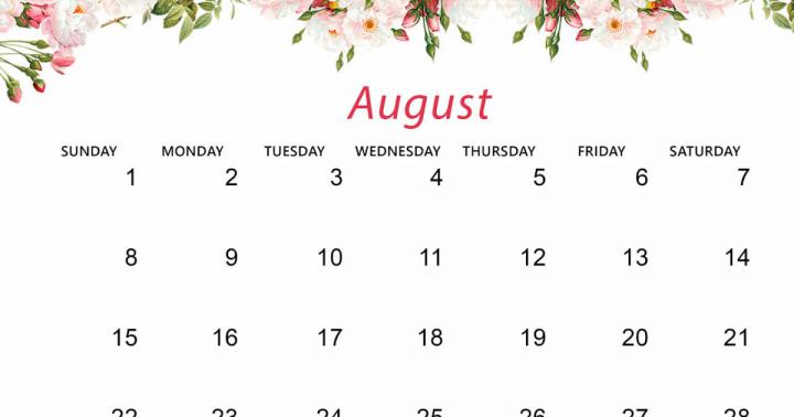 August 2021 Calendar Desktop Wallpaper - August 2021 Wallpapers 33 Free 