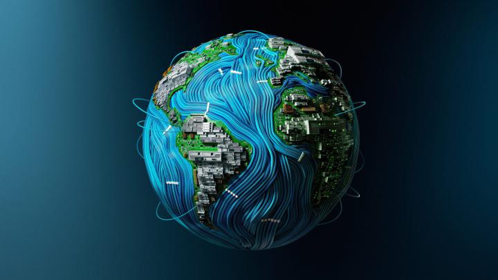 High Tech Earth 4K Wallpaper - Best Wallpapers