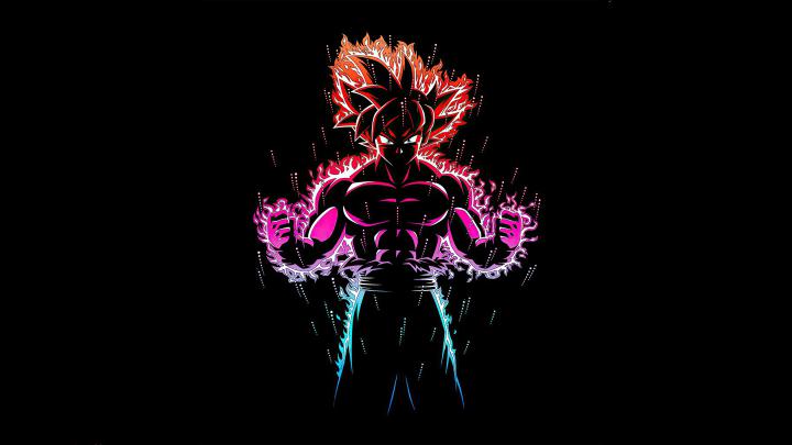 1920x1080 Dragon Ball Z Goku Ultra Instinct Fire 4k Laptop Full HD 