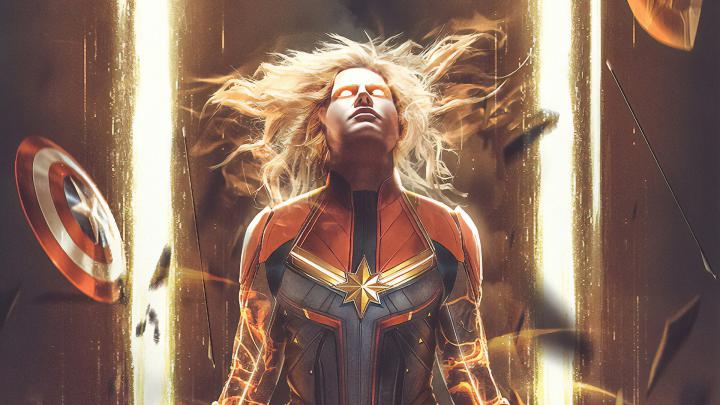 1920x1080 Captain Marvel Bosslogic Art Laptop Full HD 1080P HD 4k 