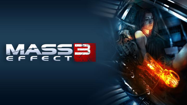 Download Wallpaper 1920x1080 mass effect 3, female, energy, hand, look 