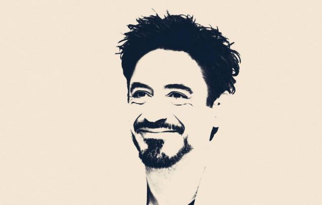 Download Wallpaper Portrait, Art, Robert Downey Jr Image For Desktop 