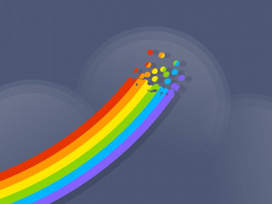 Rainbow Desktop Backgrounds -