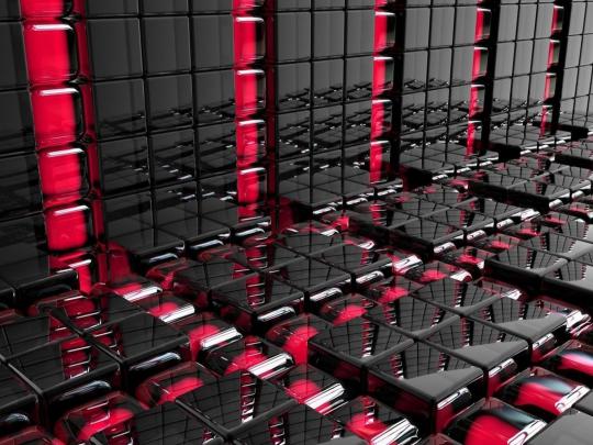 Black and Red 1080p Wallpaper -