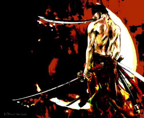 Roronoa Zoro And Sword Wallpaper | Best HD Wallpapers