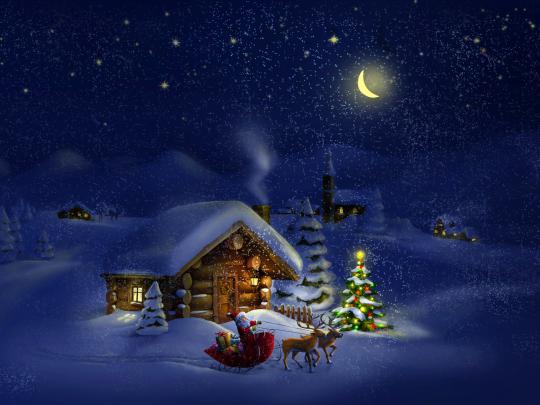 [45+] 4K Christmas Wallpaper 