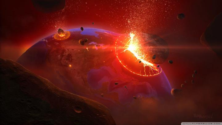 The destruction of Earth [Wallpaper] | Reviews, news, tips, and tricks 