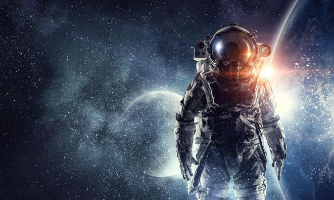 Wallpaper 4K Pc Astronaut - Astronaut Wallpaper 4k Posted By Michelle 