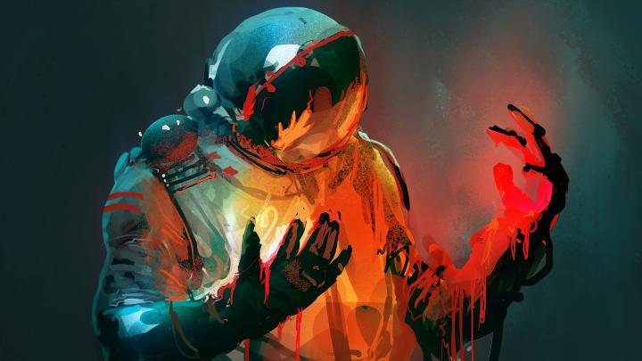 Wallpaper 4K Pc Astronaut - Astronaut Wallpaper 4k Posted By Michelle 