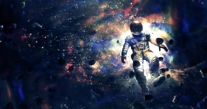 Galaxy Astronaut Wallpaper 4k