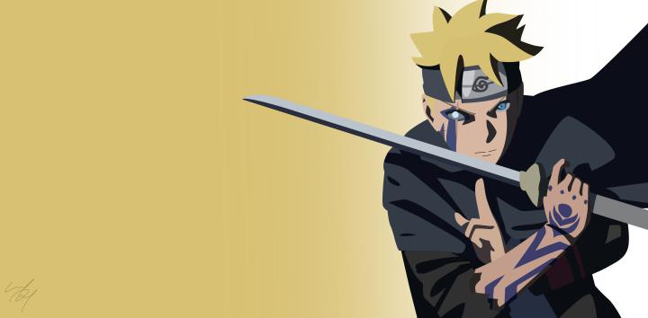 Boruto Jougan Minimal 4k Wallpapers