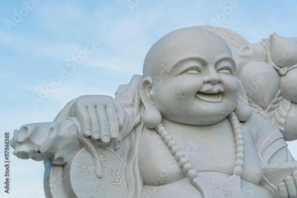 \u0026quot;Close up of the Katyayana statue (Buddhist) Shrine of marble Gautama 