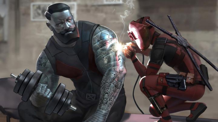 Colossus Deadpool Decided To Help Him superheroes wallpapers, hd 