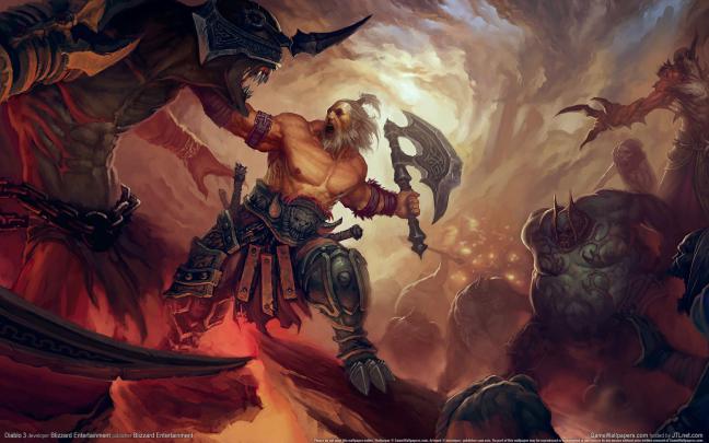 Diablo 3 Barbarian Wallpapers - Top Free Diablo 3 Barbarian Backgrounds 