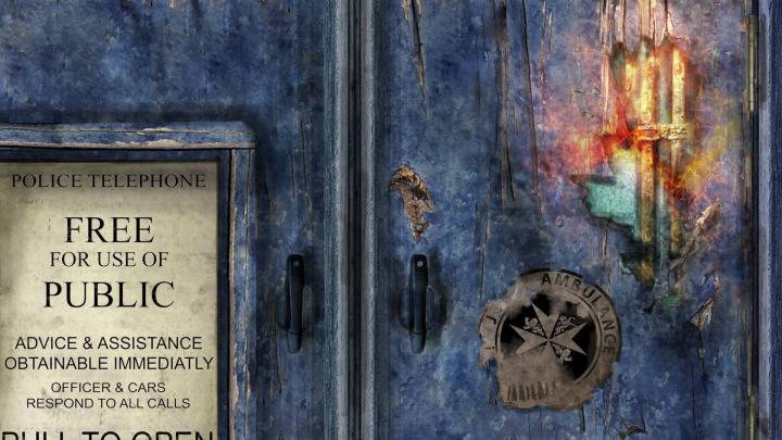 TARDIS, Doctor Who, Fan art, Digital art, Artwork, Texture, Science 