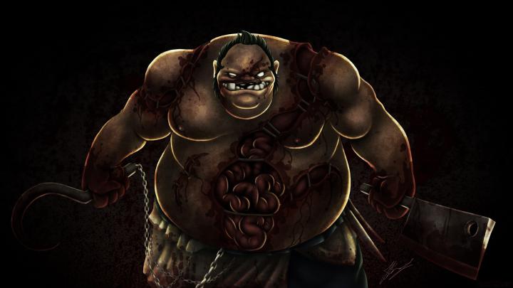 DOTA 2 Pudge Wallpaper (SFM Art) - DOTA 2 Wallpapers