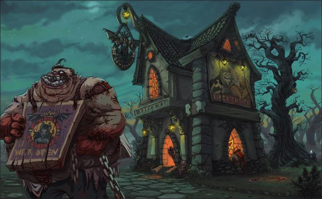 Download Dota 2 Pudge Wallpaper 1920x1080