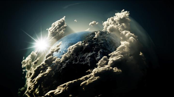 Fantasy Earth Clouds Wallpapers HD \/ Desktop and Mobile Backgrounds