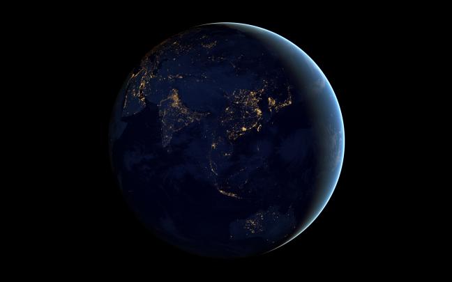 Earth at Night Wallpapers HD \/ Desktop and Mobile Backgrounds