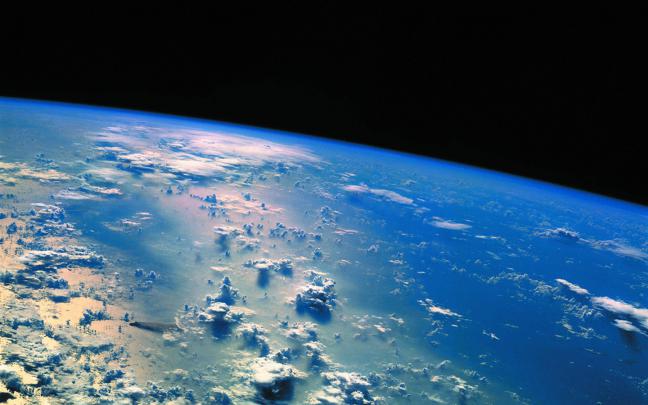 clouds, Outer, Space, Stars, Earth Wallpapers HD \/ Desktop and Mobile 