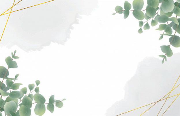 Watercolor Eucalyptus Leaf Background | Leaf background, Computer 
