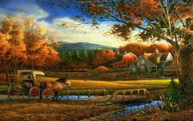 Autumn On The Farm Wallpapers