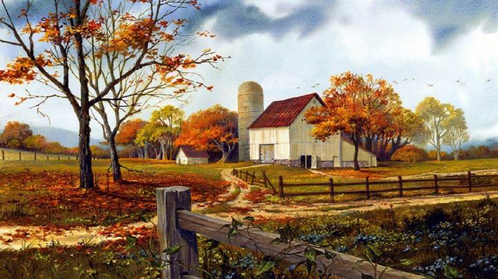 Autumn On The Farm Wallpapers