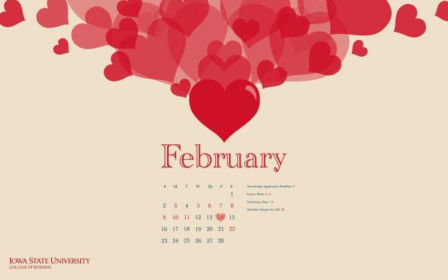 February Desktop Wallpapers