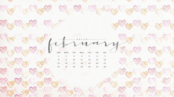 Desktop Wallpapers Calendar February 2016