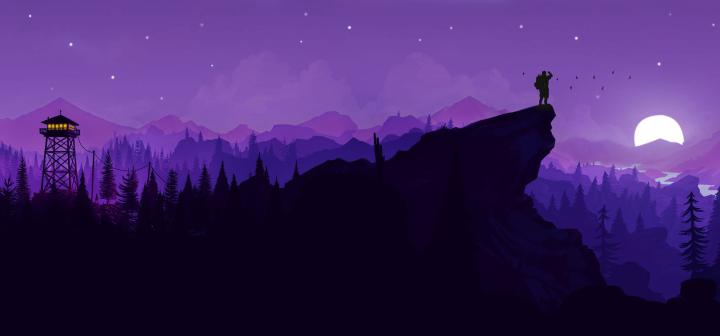 Download Firewatch-art - Dual Monitor Firewatch Wallpaper 4k On Itl.cat