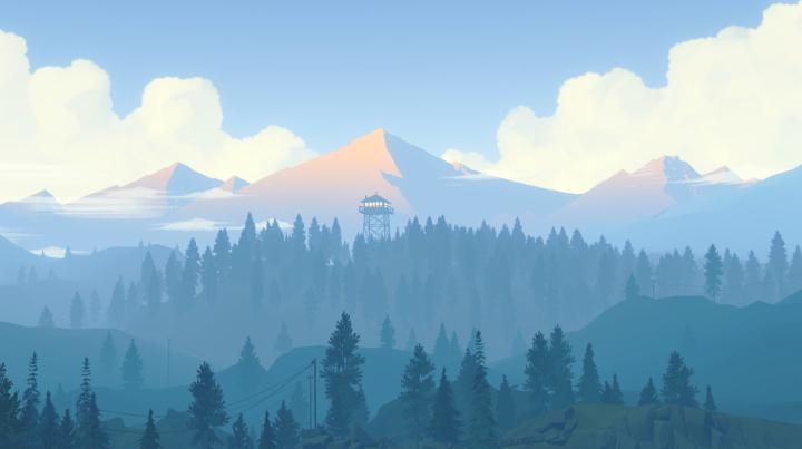 Firewatch background \u00b7\u2460 Download free awesome HD wallpapers for desktop 