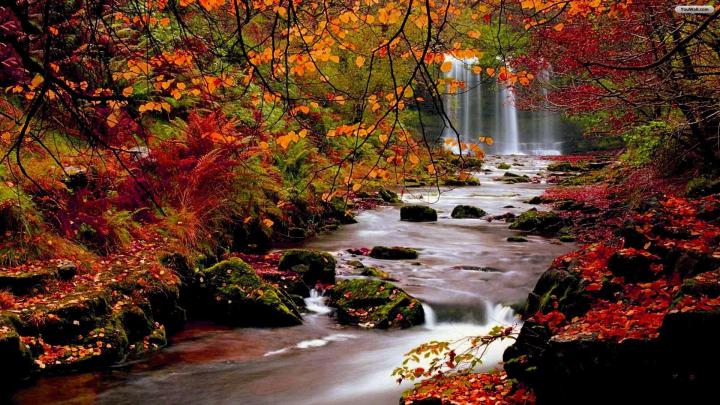 Autumn Waterfall Desktop Wallpapers - Top Free Autumn Waterfall Desktop 
