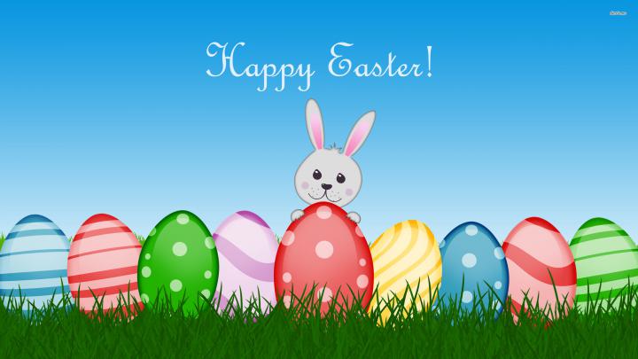 Easter Bunny Desktop Wallpaper \u00b7\u2460 